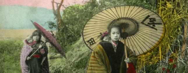 Særudstilling: Pigen og Parasollen - Japan i fotostudiet