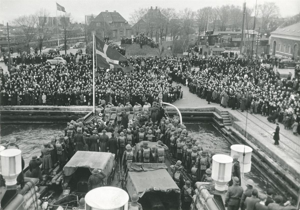 Mens resten af landet blev befriet fra Nazityskland, blev Bornholm