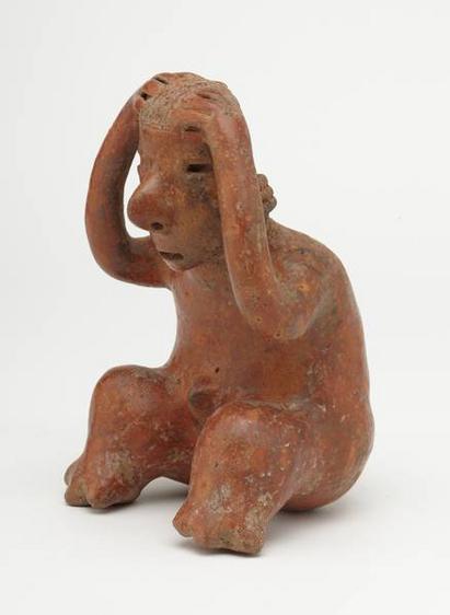 Præcolumbiansk figur fra Nationalmuseet