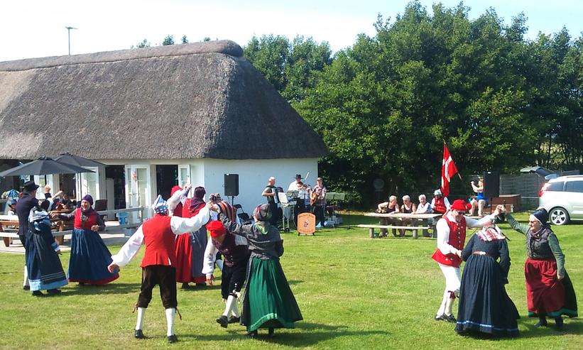Folkedans opvisning
