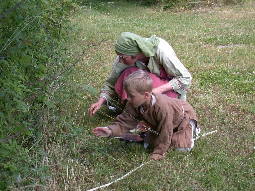 Familiedag på Vikingeborgen Trelleborg