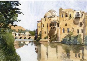 Akvareller af 1930'ernes Hama