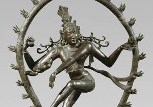 Hinduguden Shiva som Nataraja, dansens herre. Nationalmuseet