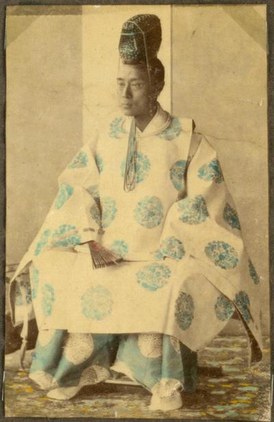 Danske flådefolk bragte også japanske fotografier med hjem til Danmark som souvenirs. Dette fotografi blev købt i 1868 af løjtnant i marinen G. Olrik.