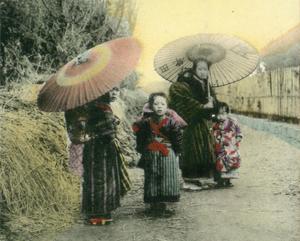 Pigen og Parasollen - Japan i fotostudiet