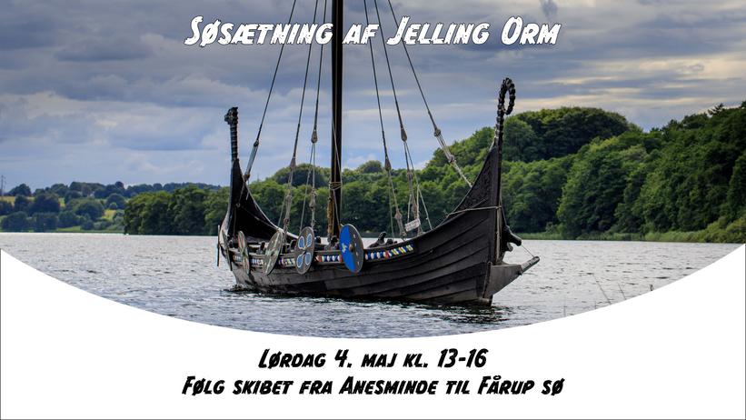 Søsætning af vikingeskibet Jelling Orm