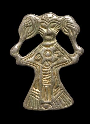 Small figurine from Tissø Part 3: Viking Age Clothing and Textile Catalogue