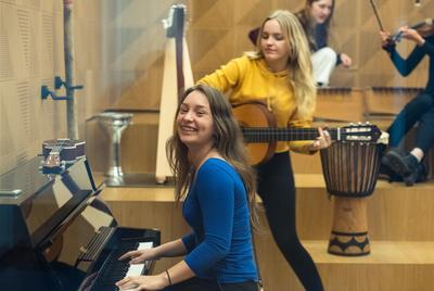 Foto: Musikmuseet Spil-selv-rummet