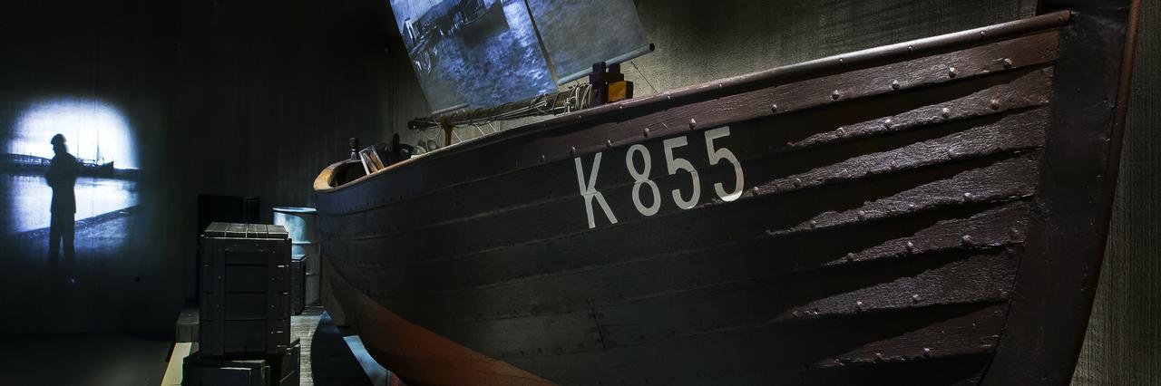 Fiskerbåden Ternen sejlede danske jøder til Sverige På billedet ses fiskerbåden Ternen, der sejlede danske jøder til Sverige