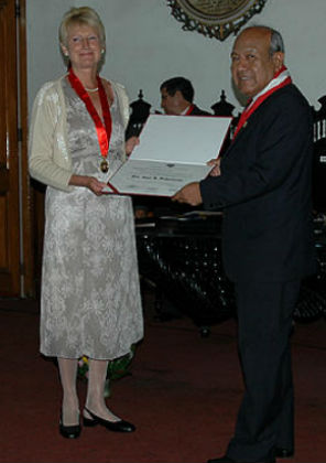 Fil.dr. Inge Schjellerup bliver udnævnt til æresdoktor ved Universidad Nacional de Trujillo i Peru. 