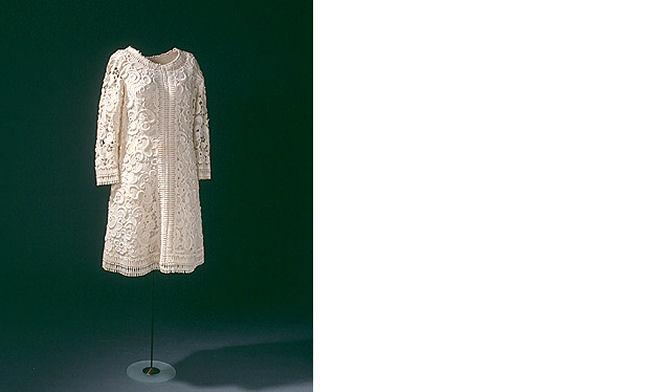 Guipure - kjole fra Balmain, 1969