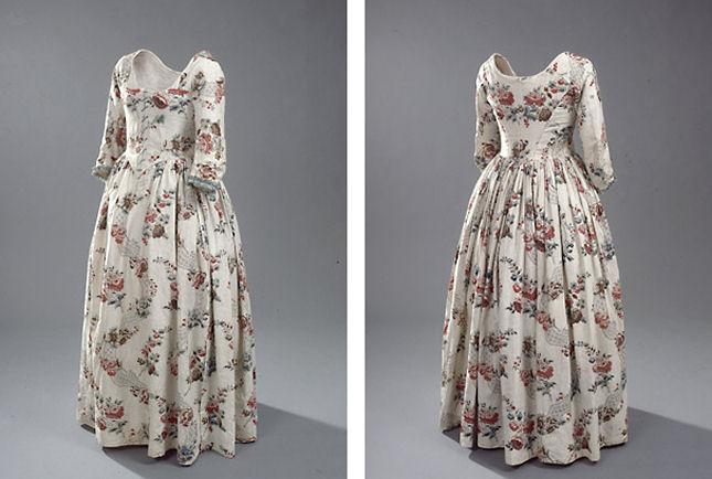 Engelsk kjole, 1780'erne