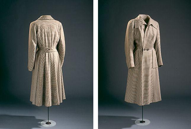 Frakke i New Look fra 1948