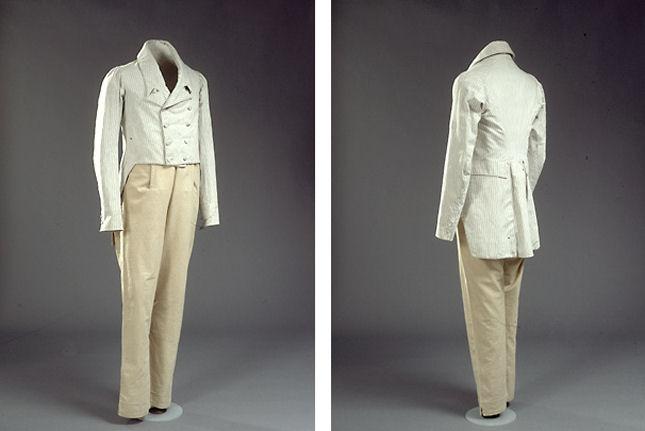 Lange bukser og jaket fra 1820'erne