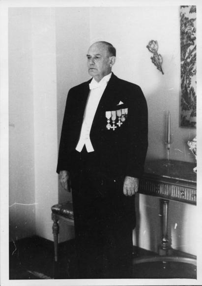 Konsul Gösta Enbom. April1963