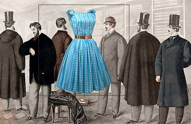 kæde absurd plisseret Modens historie - se billeder af tidens tøj. Vintage mode.