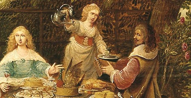 retter bordskik hos adelen i renæssancen