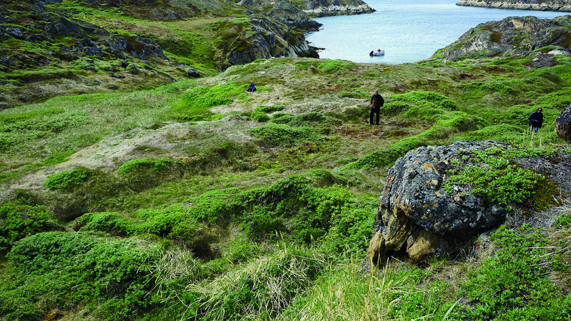 Bopladsen Arajutsisut i det nordlige UNESCO-område / Foto: Jens Fog Jensen